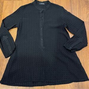 Moonlight Y & S Black Long Sleeve Blouse